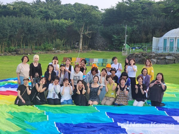 제주 한류 투어 참가 모습 @제주관광공사