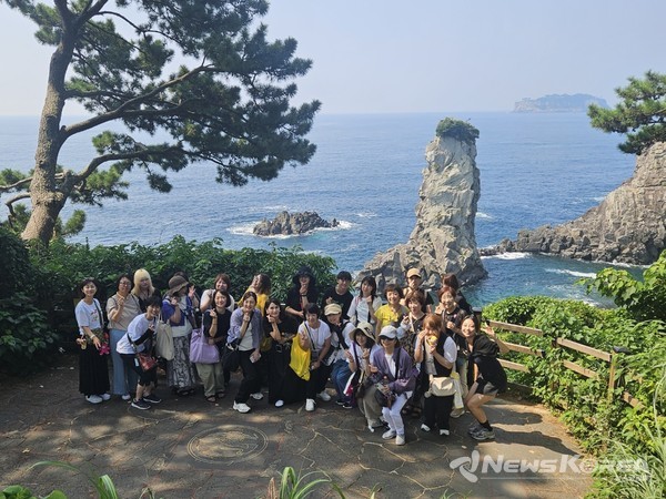 제주 한류 투어 참가 모습 @제주관광공사