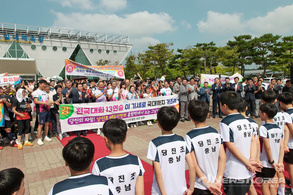 전국대회 13연승의 신화를 달성한 당진초 배드민턴팀 @당진시