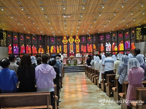 솔뫼성지 역사관 축복식 @당진시