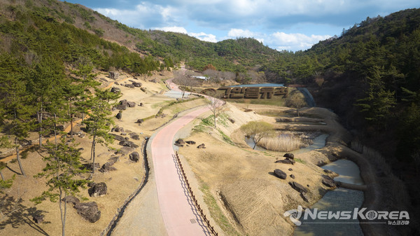 고인돌유적지 전경 @화순군