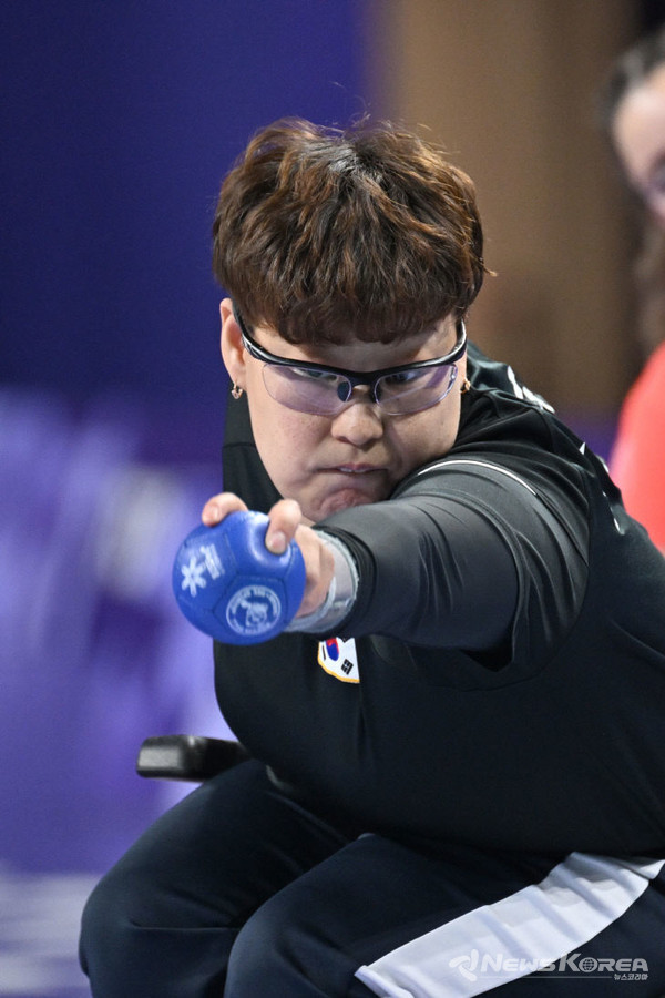 보치아 종목 정소영(충남장애인보치아연맹) 선수 @충청남도