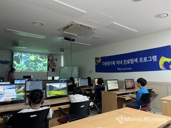 천안시다문화가족지원센터 코딩 진로체험 진행 @ 천안시다문화가족지원센터