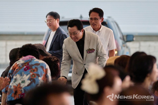 인주면 주민자치회, ‘제2회 주민총회 및 한가위 행사’장을 박경귀 아산시장이 찾았다. @아산시