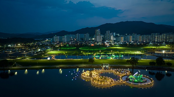 순천시 도심권 야경 @순천시청