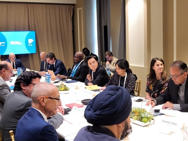 챔프 고위급 회담에 참석중인 김태흠 충남도지사 @충청남도