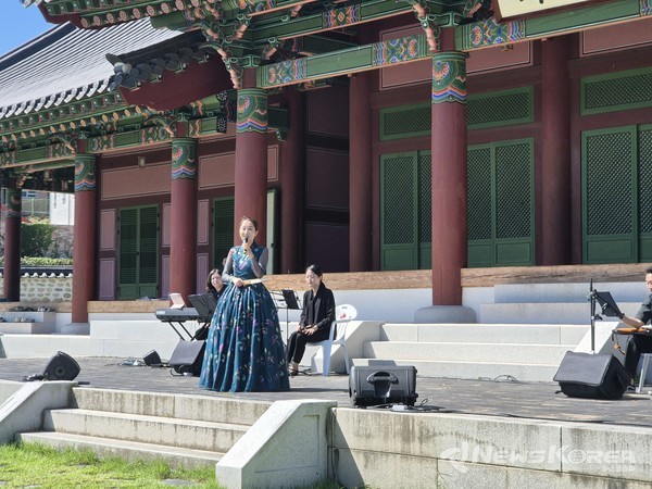 1대 조선 판스타 소리꾼 김산옥의 공연 @화순군