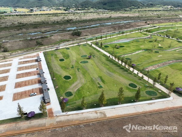 화순 파크 골프장 전경 @화순군