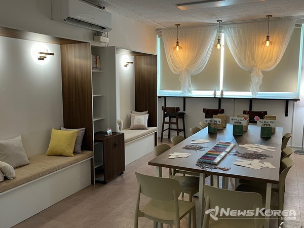 도봉구 ‘씽글벙글 사랑방: 봉랑채’ 내부 모습 @도봉구