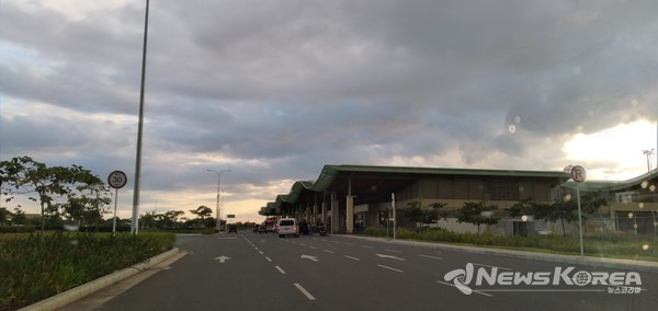 보홀 팡라오 국제공항 전경 @뉴스코리아 최신 특파원