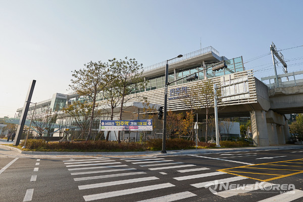 인주역사 전경 @아산시