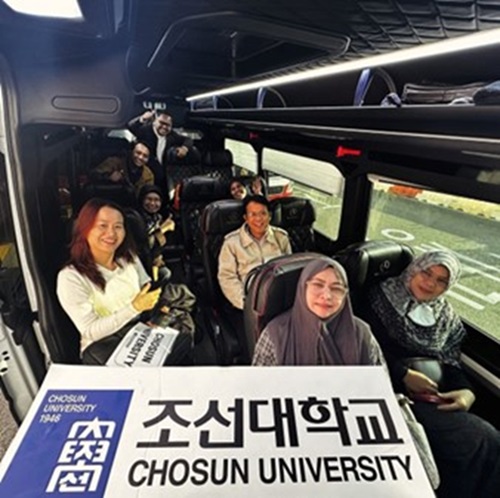 ISCN은 인도네시아 국가개발계획부(Bappenas)의 지원 아래 설립된 세계 최초의 국가 단위 SDGs 네트워크. 사진은 ISCN 58개 대학을 대표하여 방한한 교수들  @조선대학교