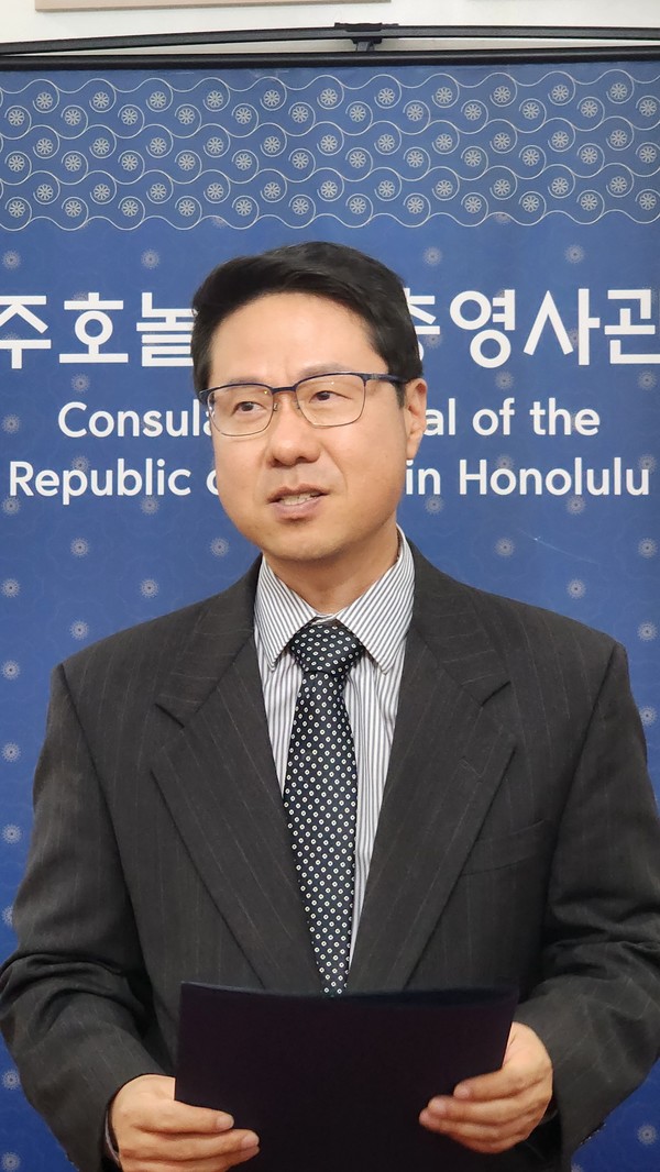 서대영 한인회장은 이번 대통령 표창 수상은 한인사회 모든 구성원들의 희생과 헌신의 산물이라고 말했다. @뉴스코리아 김찬훈 특파원