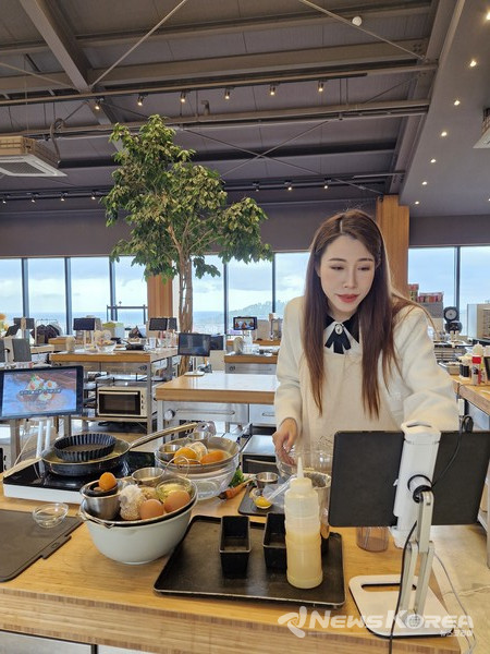 연인팀 토토아뜰리에 체험중 @제주관광공사