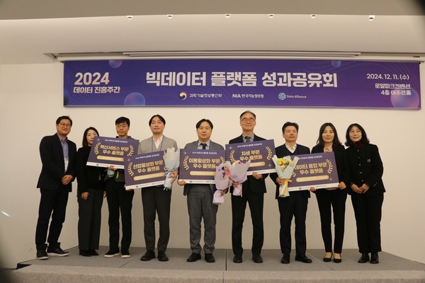 한국문화정보원의 문화빅데이터 플랫폼이 21개 국가 빅데이터 플랫폼 중 데이터 이용이 가장 활성화된 플랫폼으로 선정되었다   @한국문화정보원