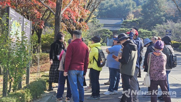 천안시티투어 운영 모습 @천안시