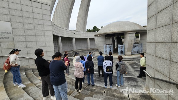 천안시티투어 운영 모습 @천안시