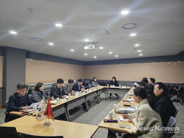 교류협력 회의 @충청남도