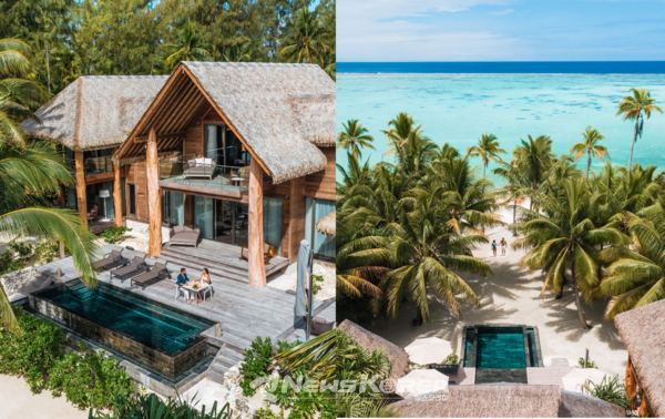 말론 브랜도가 여생을 보낸 섬인 테티아로아(Tetiaroa) 섬의 더 브란도 리조트는 임기를 마친 오바마 대통령이 6주간 머무르며 회고록을 쓴 여행지로 유명하다  ©Jeremy Austiin