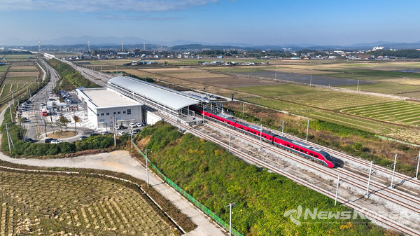 합덕역 전경 @당진시