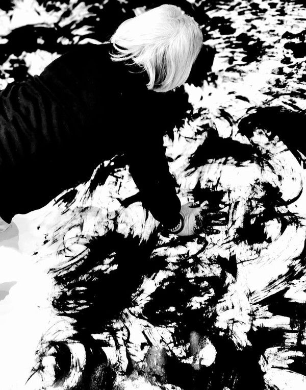 이경주 작가 전시회 준비 모습 @본인제공