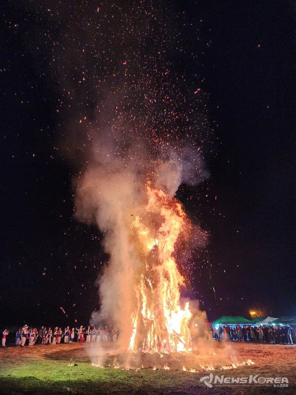 2024년 달집태우기 행사(백아면) @화순군
