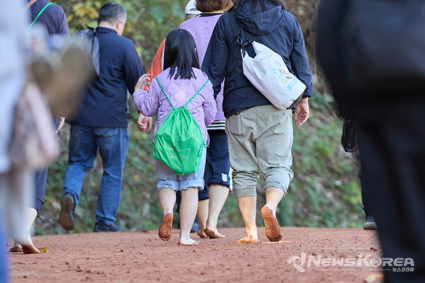 2024 제1회 송평궁펴저수지 맨발 황톳길 걷기 축제 @아산시