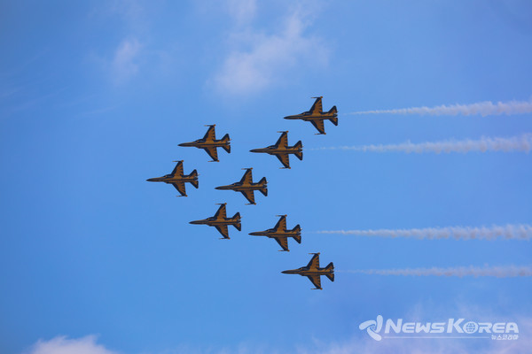 블랙이글스 축하 공연 @독립기념관