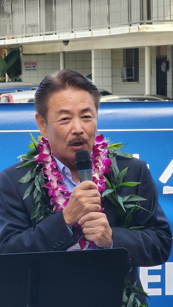 특유의 '육개장 리더십'으로 한인 사회 및 로컬 사회에 휴머니티와 화합의 메시지를 선물하는 남영돈 한인회 이사장 겸 초대 한인회관장. @뉴스코리아 김찬훈 특파원