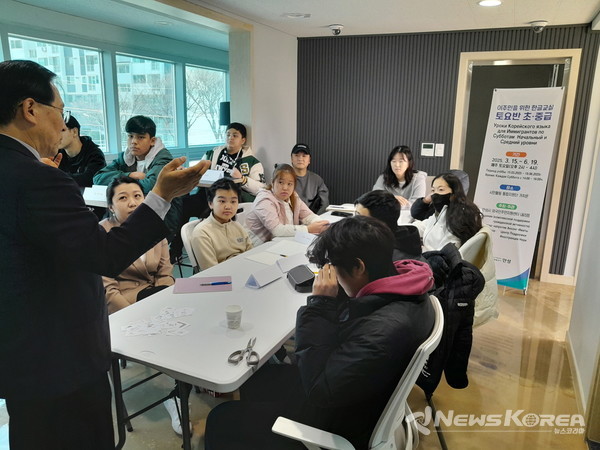 안성시 외국인주민지원센터 내리점 이주민 대상 주말 한글교실 개강(토요반) @안성시