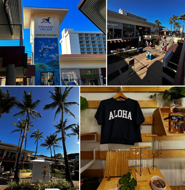 웨스틴 마우이 리조트 옆에 위치한 대형 야외 쇼핑몰   @팜투어