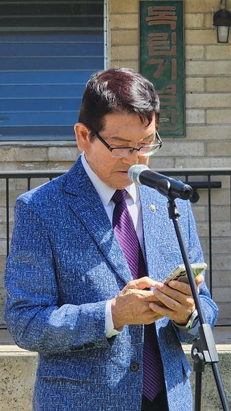 박봉룡 민주평통 하와이협의회장. @뉴스코리아 김무성 동포기자