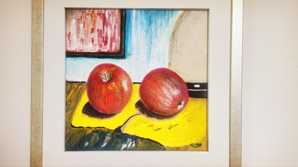 제목 : 치우치지 않은 삶(유화 5호) @작가 신종국