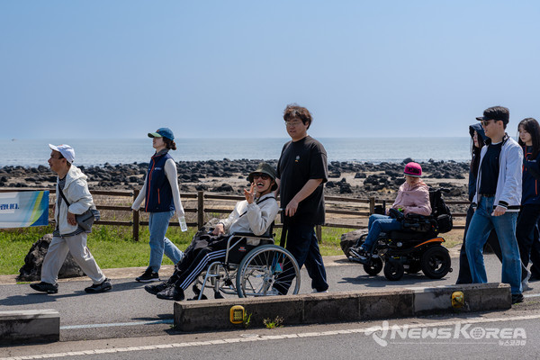 무장애 올레길 걷기 행사 @제주관광공사