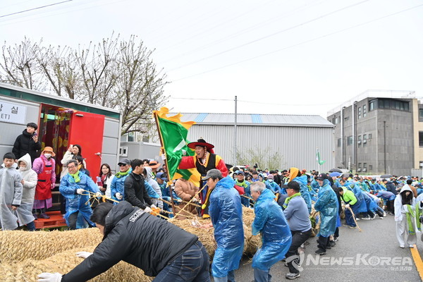 2025년 기지시줄다리기 축제 행사장 @충청남도