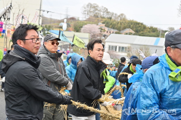 2025년 기지시줄다리기 축제 행사장 @충청남도