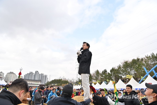 2025년 기지시줄다리기 축제 행사장 @충청남도