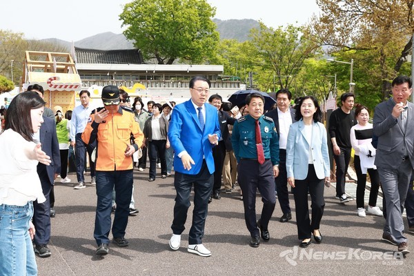 '2025 화순 봄꽃 축제장(남산 공원) 개장식 이모저모 @화순군