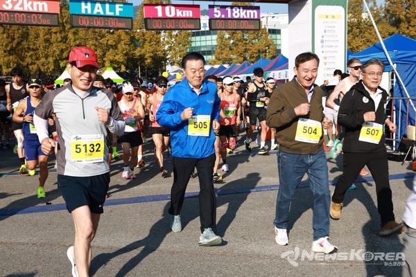2024년 ‘제3회 무등산권 지오마라톤대회’ 모습 @화순군