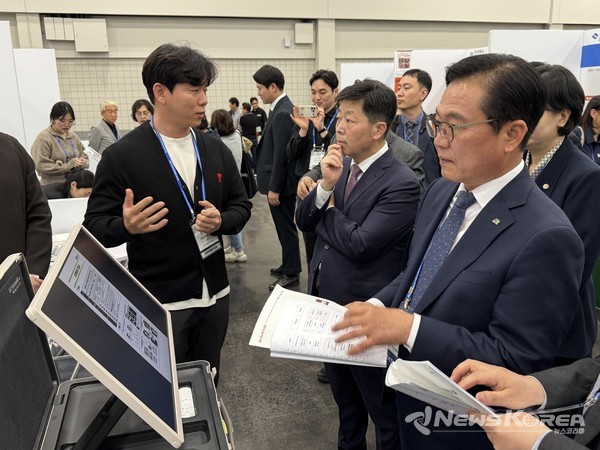 천안지역 11개 기업이 지난 17~20일 미국 애틀랜타에서 열린 ‘2025 세계한인비즈니스대회’에서 수출 계약을 체결했다. @천안시