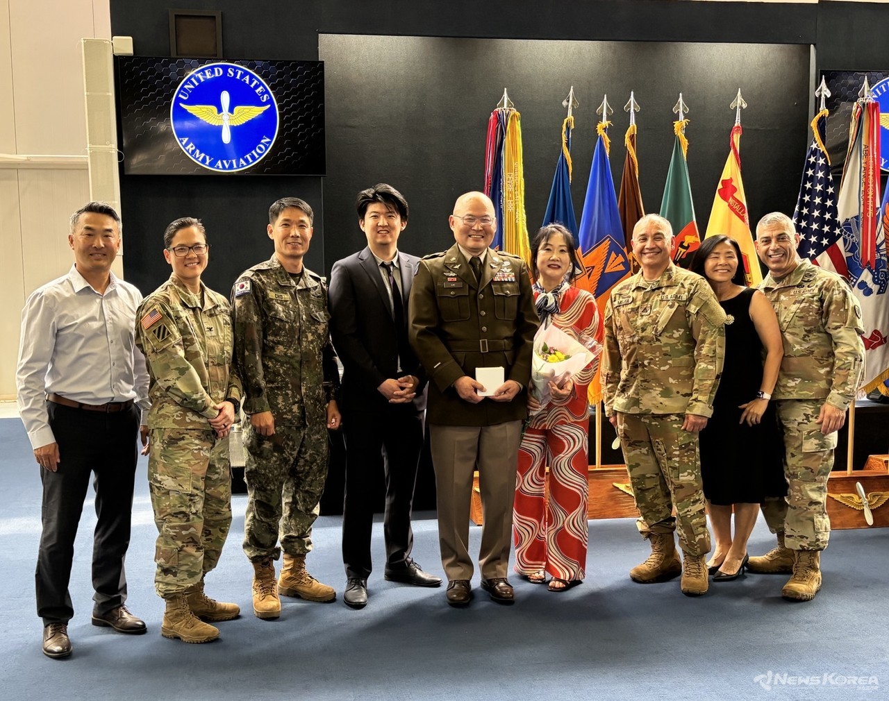 김창중 소령(Maj. Matthew Kim) 전역식 @뉴스코리아 김성덕 특파원