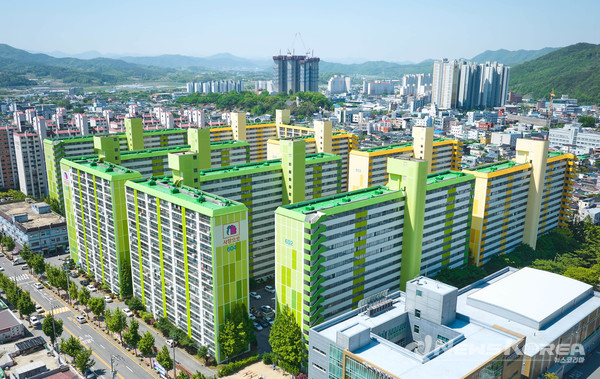 만원 임대주택 전경 @화순군