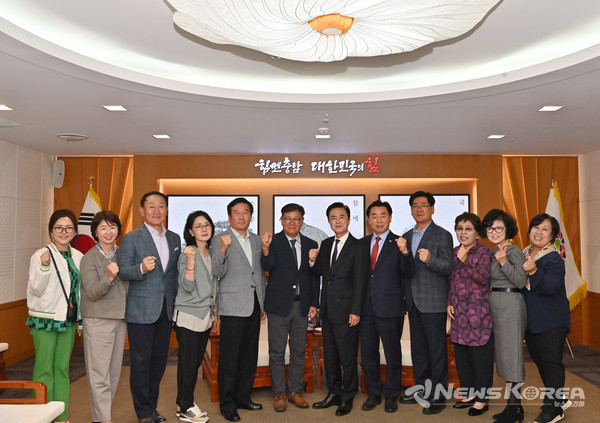 재미 충청향우회 회장단 충청남도 방문 @충청남도