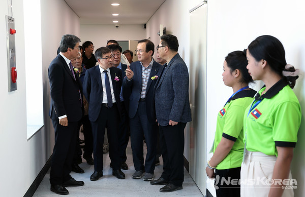 청양군 농업 근로자 기숙사 준공식 @충청남도