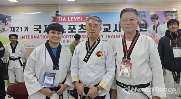 강사로 오신 안성일 사범과 함께 @김선훈 선교사