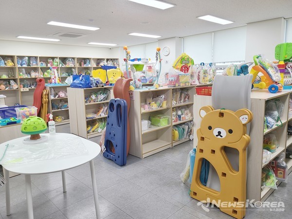 ▲장난감누림터 내 전시돼있는 장난감들 @도봉구