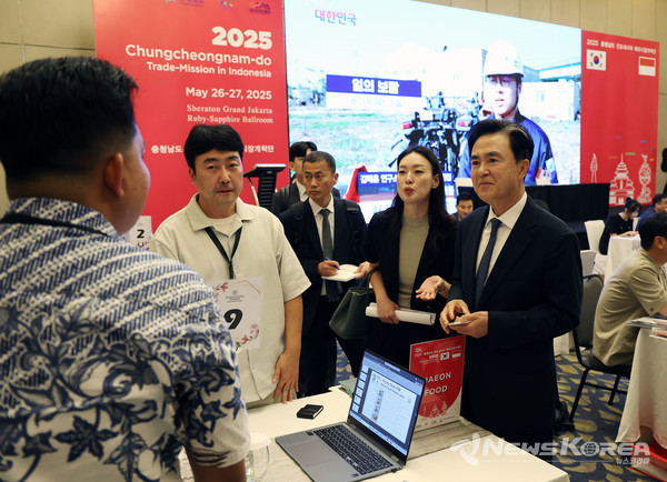 인니 충남해외시장개척단 수출상담회 @충청남도