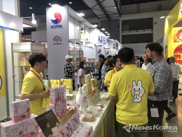 태국식품박람회 홍보사진 @충청남도