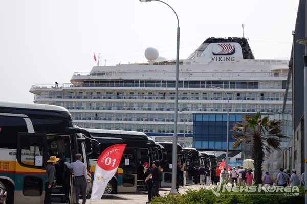 크루즈 환영행사 @제주관광공사