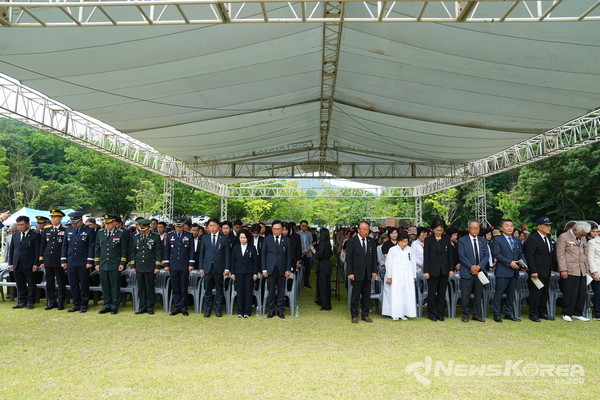 6일 천안보훈공원에서 열린 현충일 추념식이 열렸다. @천안시